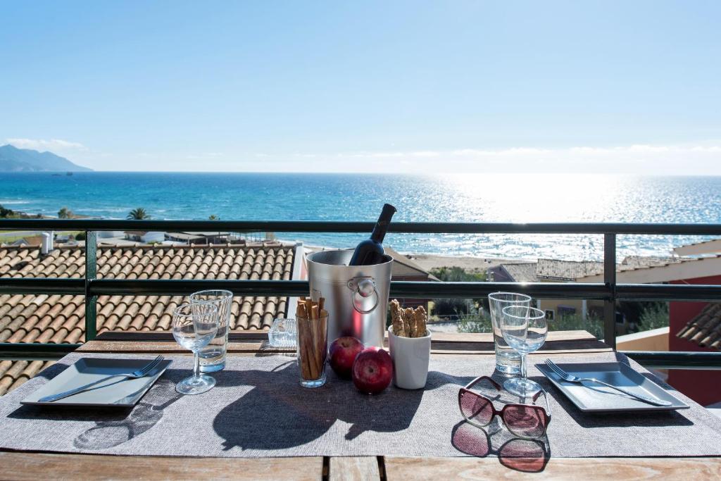 Glyfada villa view room 1